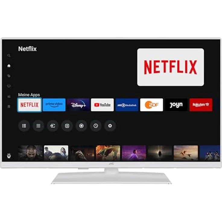 JVC Fernseher 32 Zoll Smart TV powered by TiVo (Full HD, HDR, Triple-Tuner, 6 Monate HD+ inkl.) LT-32VF5355W, Weiß - Preisvergleich – Bild 1