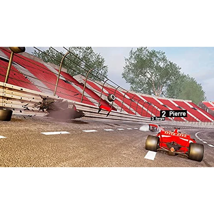 Markt + Technik Speed 3: Grand Prix - Arcade Rennen Simulation Spiel für Nintendo Switch, 1-2 Spieler, Download Code in der Box – Bild 5