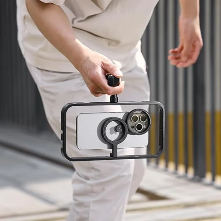 Ulanzi MG-001 Magnetisches Video Rig Smartphone Cage Rahmen für kompatible Handys – Bild 5