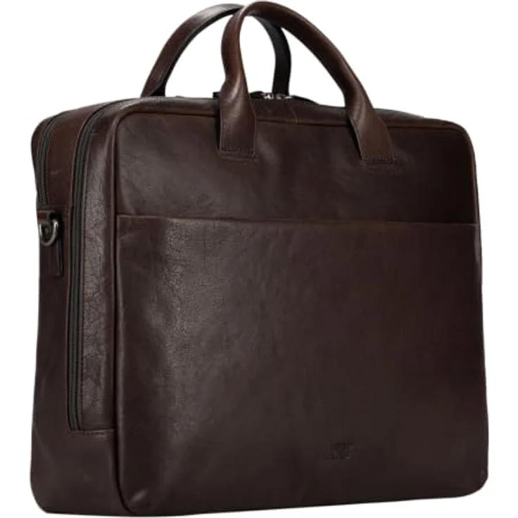 Jost Glasgow Aktentasche Leder, 40 cm mit Laptopfach, braun – Bild 2
