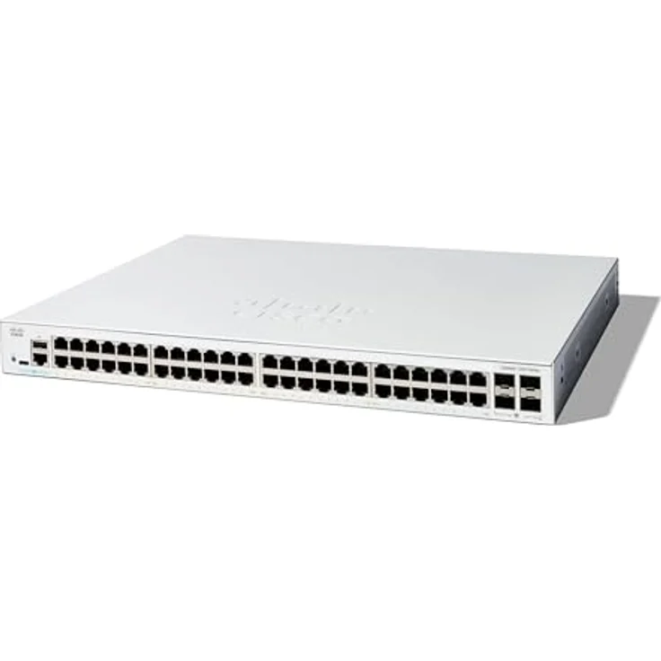 Cisco Catalyst 1200-48T-4G-Smart-Switch, 48-Port-GE, 4 x 1-GE-SFP, eingeschränkter Lebenszeitschutz (C1200-48T-4G) – Bild 1