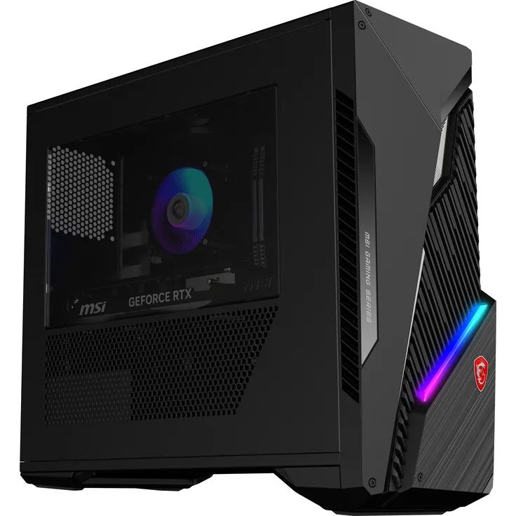 MSI MAG Infinite E1 14NUC5-023AT i5-14400F 16GB/1TB SSD RTX4060 Ventus Win11 Desktop-PC, GeForce RTX 4060, 8GB GDDR6, LED-Beleuchtung (schwarz)