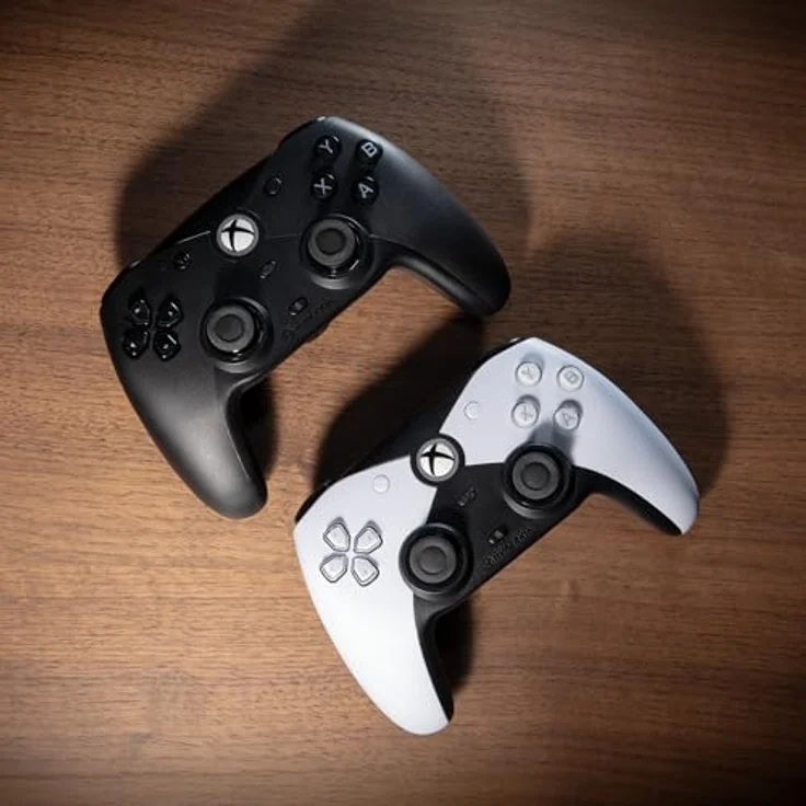 Hyperkin Competitor Wired Controller für Xbox Series X|S, Xbox One, PC – Offiziell lizenziert, Hall-Effekt-Joysticks, Impuls-Trigger, symmetrisches Layout, präzises Steuerkreuz, Rückseitentasten, schwarz – Bild 5