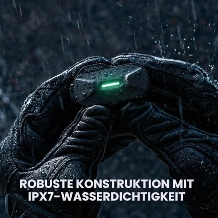 Sena MeshOn Helm-montierter Mesh Intercom 3.0 Adapter für Bluetooth Headset, 6 Kanäle, IPX7 Wasserschutz, bis zu 800 m Reichweite – Bild 5