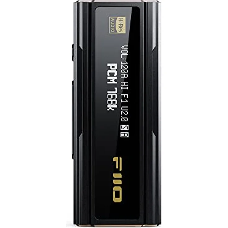 FiiO KA5 Ultratragbarer DAC-Verstärker mit OLED-Display und ausgewogenem Ausgang, 4,4 mm