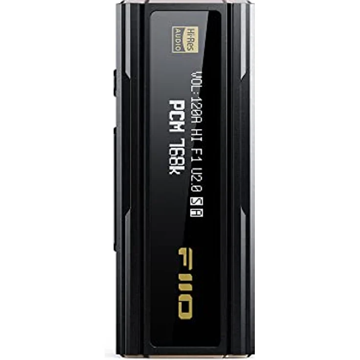 FiiO KA5 Ultratragbarer DAC-Verstärker mit OLED-Display und ausgewogenem Ausgang, 4,4 mm – Bild 1