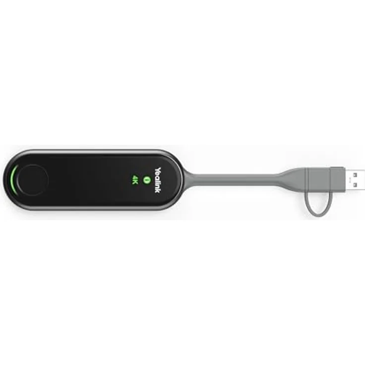 Yealink Wireless Presentation Pod PA20, 4K Ultra HD Präsentation, Plug-and-Play, Schwarz – Bild 3