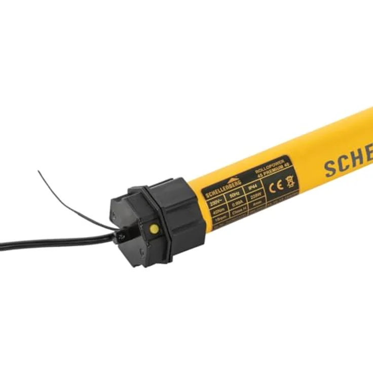 Schellenberg Funk-Rolladenmotor PREMIUM 40 Nm Maxi, für 60 mm Achtkantwelle, Smart Home-kompatibel mit Hinderniserkennung und Sprachsteuerung – Bild 3