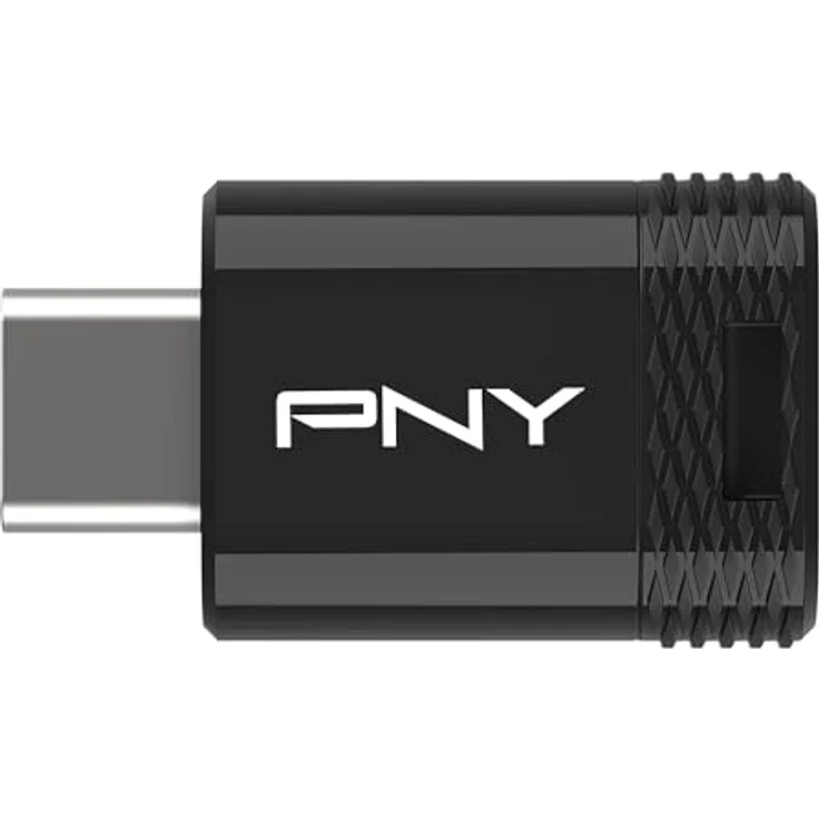 PNY 64GB Elite-X Fit Type-C USB 3.2 Flash-Laufwerk, lesegeschwindigkeit bis zu 200MB/s, ultrakompakt, tragbar, Type-C-Anschluss – Bild 3
