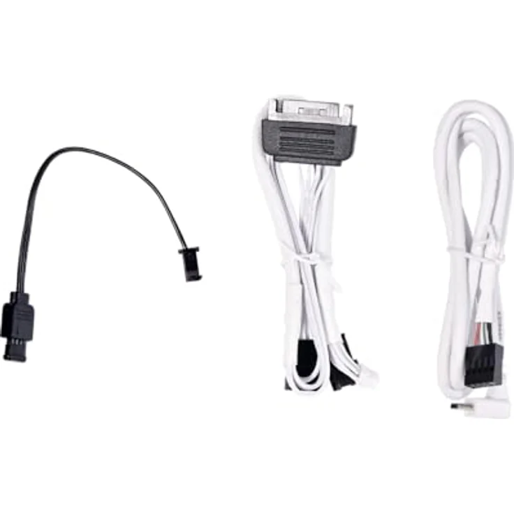 Lian Li Galahad LCD AIO CPU-Kühler, Hochleistungs-ARGB-Lüfter, LCD-Bildschirm, 45-Grad-Anschlüsse, Asetek-Pumpe der 8. Generation, 280mm, Weiß – Bild 5