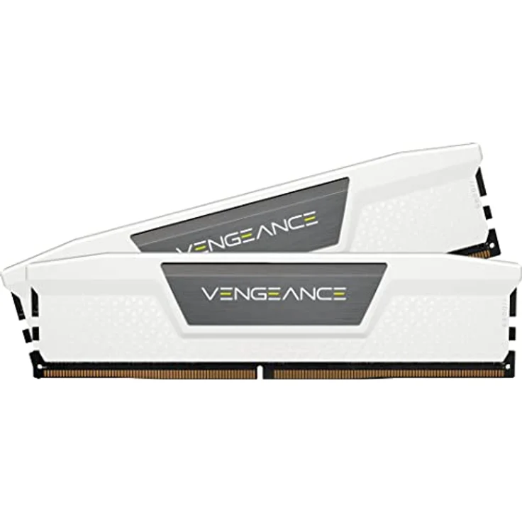 CORSAIR Vengeance DDR5 RAM 32GB (2x16GB) 6000MHz CL36-44-44-96 1.35V AMD Expo & Intel XMP Desktop-Computer-Speicher - Weiß – Bild 2