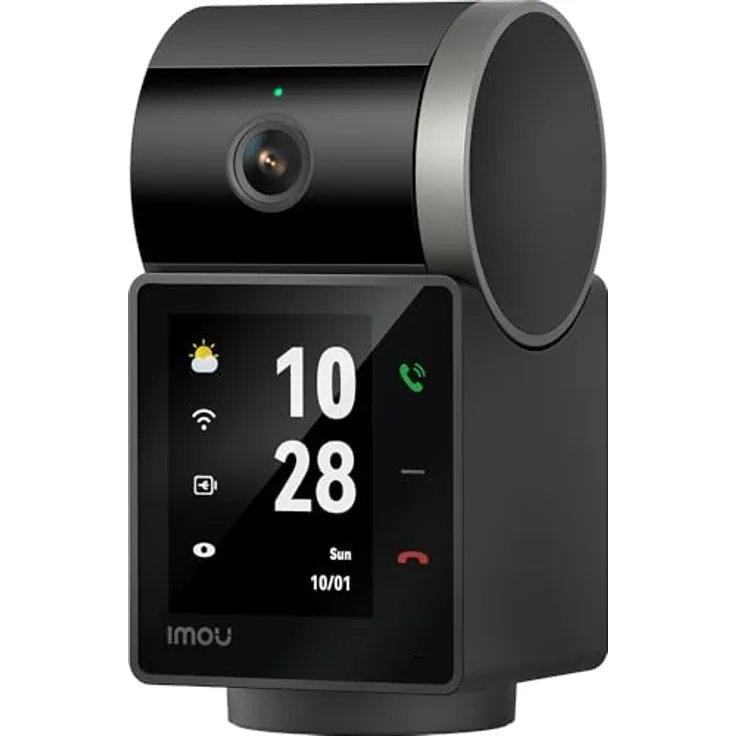 Imou Rex VT PRO 3K UHD Innenraum-Überwachungskamera mit Smart Touch Screen, rot