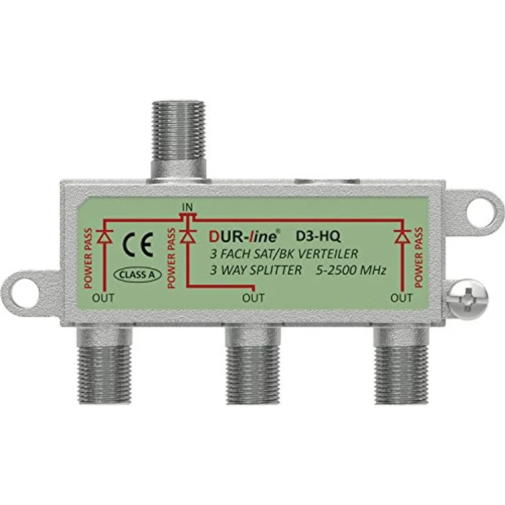 DUR-line 3-fach Verteiler HQ Unicable tauglich – Bild 6