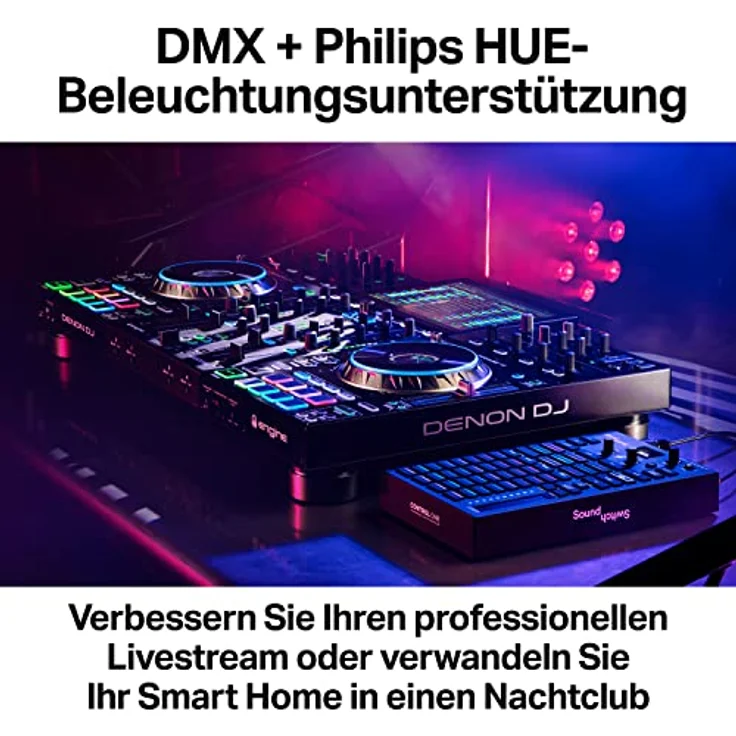 SoundSwitch Control One – Professioneller DMX DJ-Beleuchtungs-Controller mit 3 Monaten SoundSwitch Softwarezugang, DMX und Phillips Hue Support – Bild 5