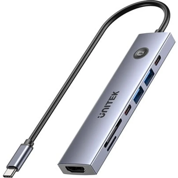 Unitek uHUB S7 Pro, USB-C Dockingstation mit HDMI Anschluss