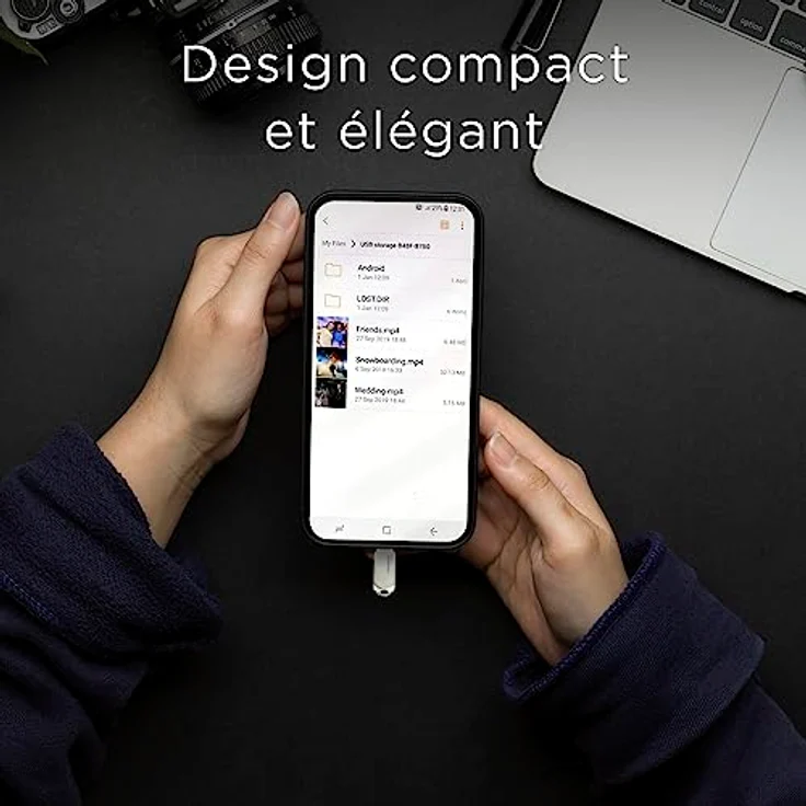 Integral 64GB 360-Dual USB 3.0 Typ C & Typ A USB-Stick | Robustes Metallgehäuse | Fast Transfer Speeds | Simply Plug & Play | USB C Stick | USB Stick USB C | USB C Stick Mini | USB-C Stick – Bild 2