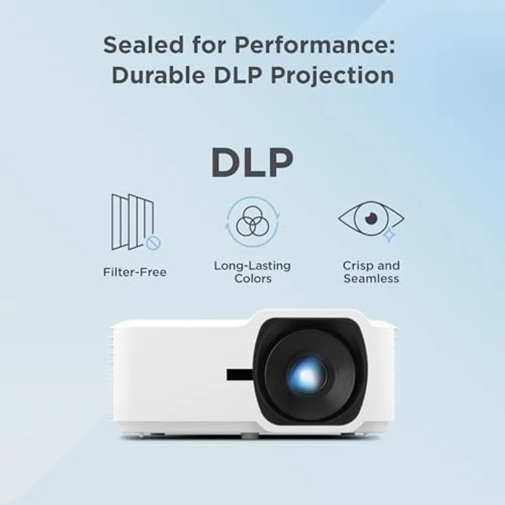 ViewSonic LSD400HD, 1080p Laser Beamer mit wartungsfreier Technologie für Business und Bildung – Bild 4