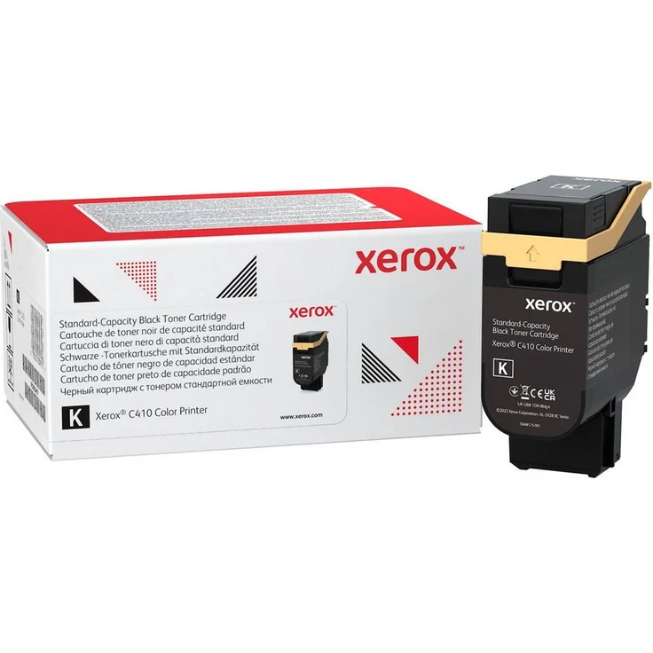 Xerox Tonerpatrone Toner schwarz 006R04677, Original-Verbrauchsmaterial mit bis zu 2400 Seiten Reichweite – Bild 1