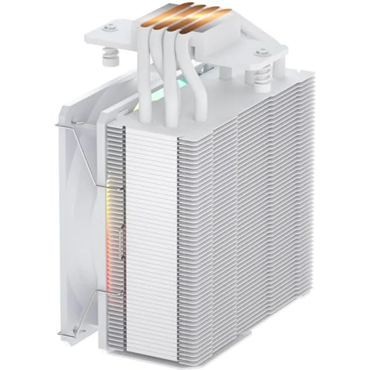 Fortron FSP Air CPU Cooler NP5-WA, LGA/1851/1700/1200 für AMD AM4/AM5, CPU Kühler, weiss – Bild 5