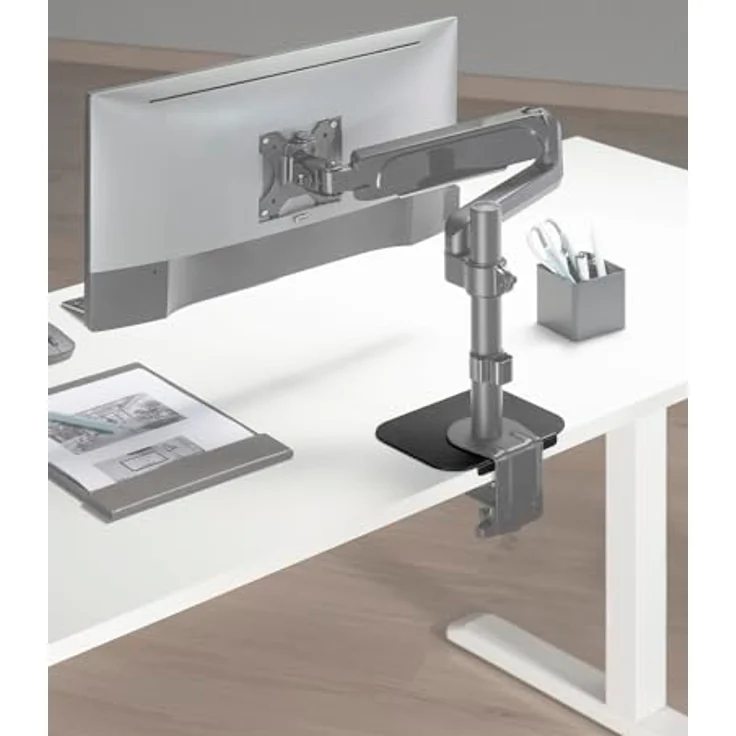 my wall Verstärkungs-Montageplatten-Kit für Tischplatten – HZ28L, Unterstützung für Monitor Halterungen, 2 Schutzplatten für Schreibtisch, Verstärkung für Monitorarme – Bild 2