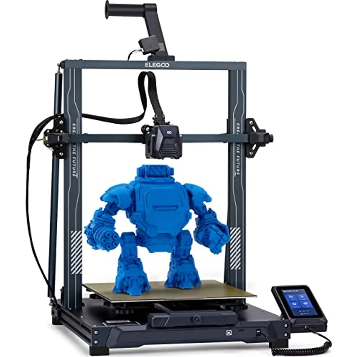 ELEGOO Neptune 3 Plus FDM 3D-Drucker, mit Automatischer Bettnivellierung, Dual-Gear-Direktextruder, Doppelspindelantrieb, Abnehmbarem Kapazitivem Bildschirm, 320x320x400mm Druckformat