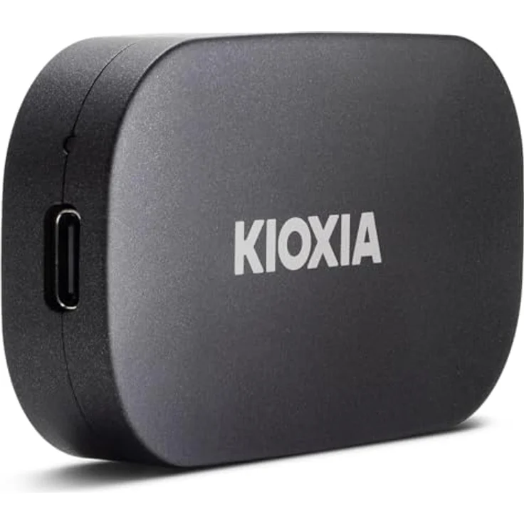 Kioxia EXCERIA PLUS G2 500GB Portable SSD, USB 3.2 Gen2, 1.050 MB/s Lesen, 1.000 MB/s Schreiben, Schwarz – Bild 6