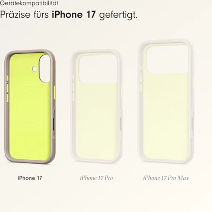 Beats Rugged Case für iPhone 17, Alpengrau, MagSafe kompatibel mit stoßabsorbierendem Schutz und Kamerasteuerung – Bild 3