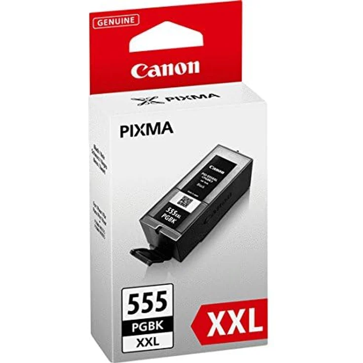 Canon PGI-555PGBK XXL - 37 ml - Hohe Ergiebigkeit - Schwarz - original - Blister mit Diebstahlsicherung - Tintenbehälter - für PIXMA iX6850, MX725, MX925 – Bild 4
