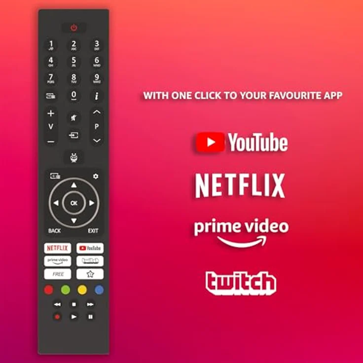 Telefunken Fernseher 40 Zoll Smart TV Powered by TiVo (Full HD, HDR, Triple-Tuner, HD+ 6 Monate inkl.) D40F751X7CW - Flachbildschirm mit atemberaubenden Bildern – Bild 5