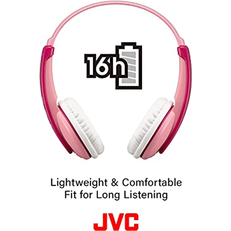 JVC HA-KD10W Kopfhörer Kopfband Musik Blau Gelb Knopf Tasten – Bild 6