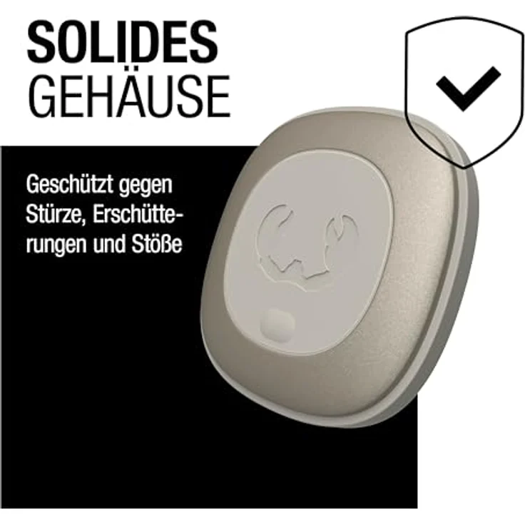 Fresh 'n Rebel Smart Finder - Silky Sand, Funktioniert mit Apple Wo Ist?, Schlüsselfinder mit Lautsprecher, Smart Tag, IP67 Staub- und wasserdicht, Unterstützt Lost Mode, Austauschbare Akku – Bild 4