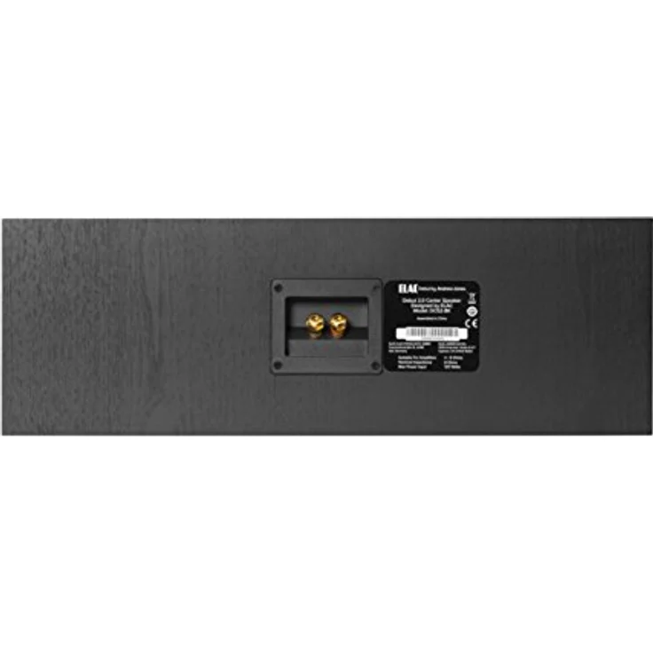 ELAC Debut C5.2 Center-Lautsprecher Schwarz dekor Center-Lautsprecher - 120 Watt - schwarz – Bild 3