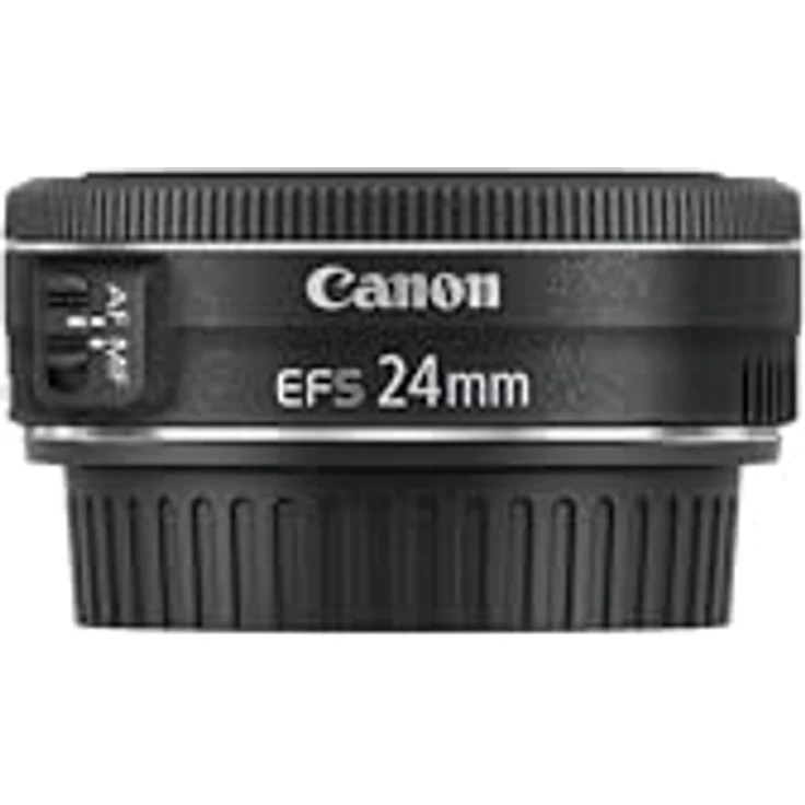Canon Objektiv EF-S 24mm F2.8 STM Pancake für EOS (Festbrennweite, 52mm Filtergewinde) schwarz – Bild 2