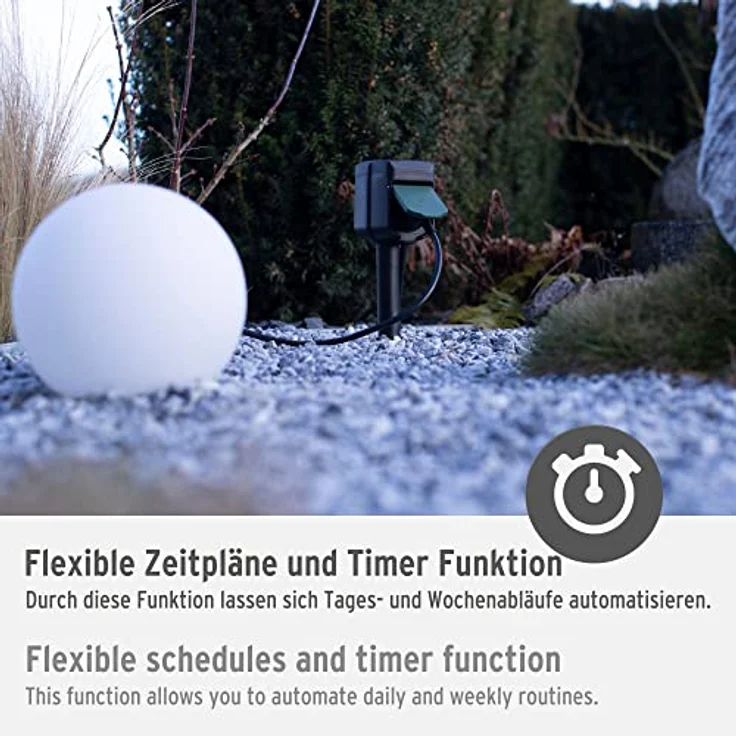 Brennenstuhl WiFI Gartensteckdose mit Erdspiess – Bild 3
