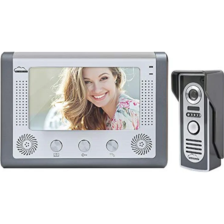 Video-Schnittstelle SilverCloud House 715, 7-Zoll-LCD-Bildschirm, Außenkamera, Nachtsicht, elektromagnetischer Ausgang – Bild 3