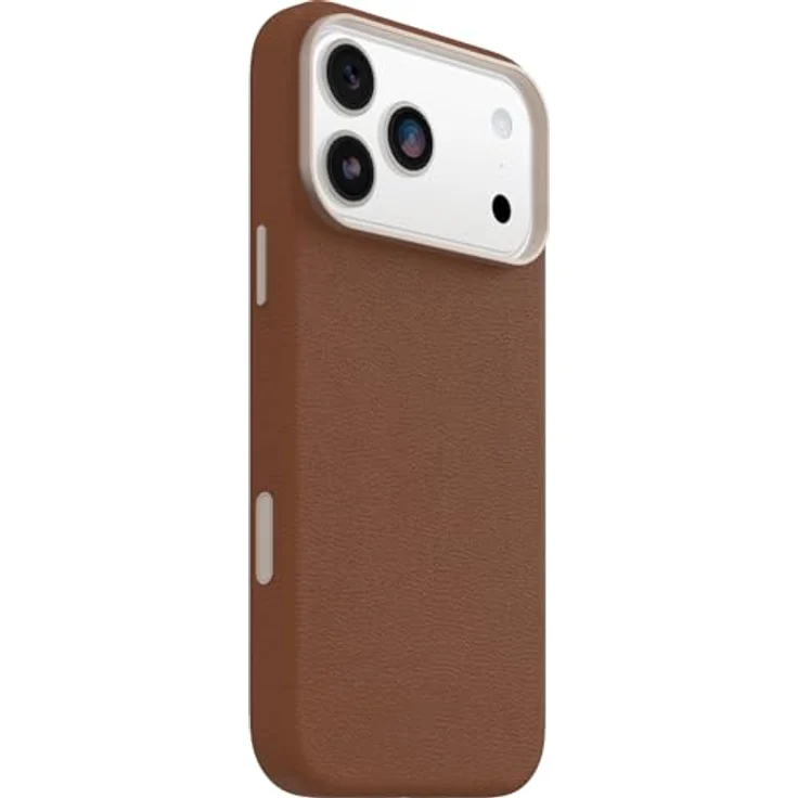 OtterBox Symmetry Series Cactus Leather MagSafe Hülle für iPhone 17 Pro Max, stoßfest, 3X Militärstandard, Braun – Bild 4