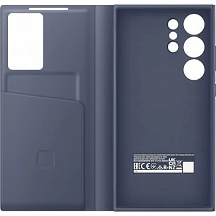 Samsung Smart View Wallet Smartphone Case EF-ZS928 für Galaxy S24 Ultra, Handy-Hülle, Kartenfach, Sichtfenster, Violet – Bild 5