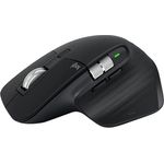 Logitech MX Master 3S (Kabellos), Maus, Grau mit 8K-Sensor und Logitech Flow-Technologie