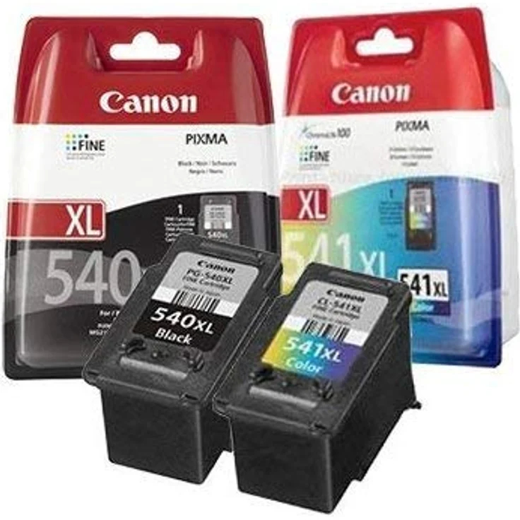 Canon PG540XL - CL541 xL Original Tintenpatronen, 2-er Set mit 1 x schwarz-farbige tinten – Bild 3