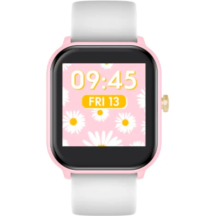 Ice-Watch - ICE smart Pink white - Rosa Smartwatch für Mädchen mit Silikonarmband - 021874 (1,40") – Bild 1