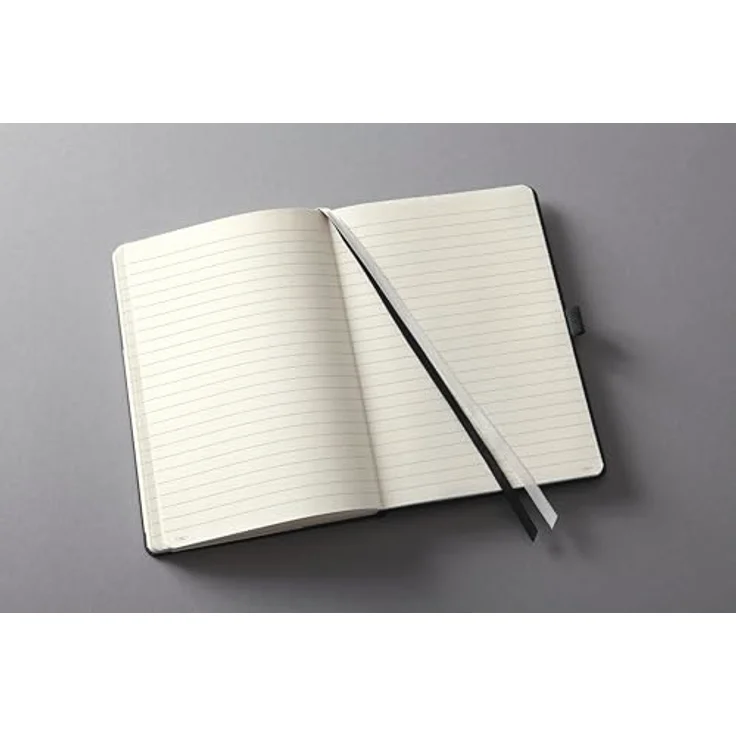 Sigel CONCEPTUM CO116, Notizbuch DIN A4+ mit hochwertigem schwarzen Einband, Inhaltsverzeichnis und 20 perforierten Blättern – Bild 2