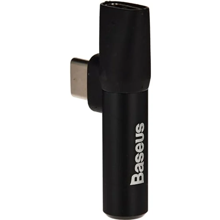 BASEUS 2in1 USB Typ C Adapter Ladegerät 3,5 mm AUX Klinke Kopfhörer – Bild 2