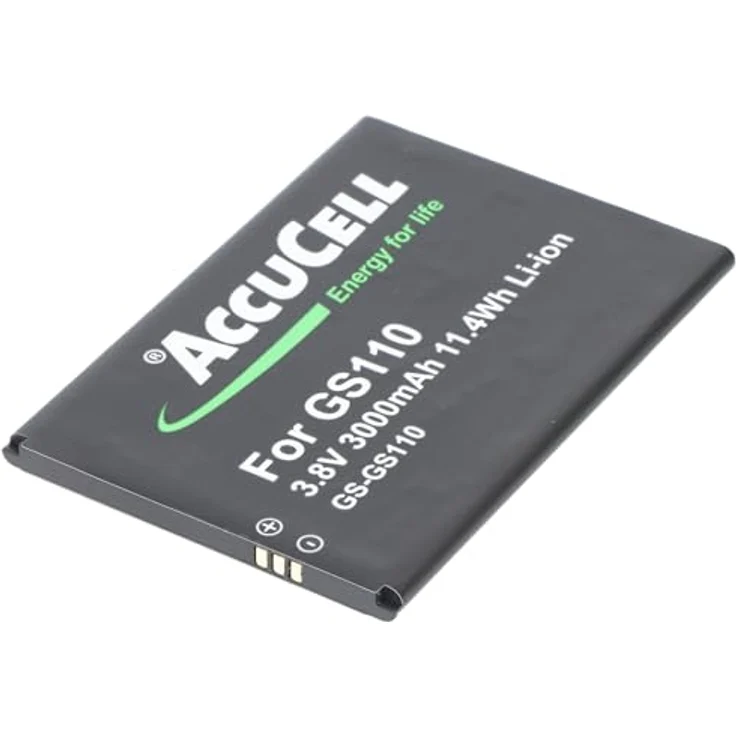 AccuCell Akku kompatibel mit Gigaset GS110, Li-ion 3.8V 3000mAh 11.4Wh, ersetzt V30145-K1310-X471 – Bild 2