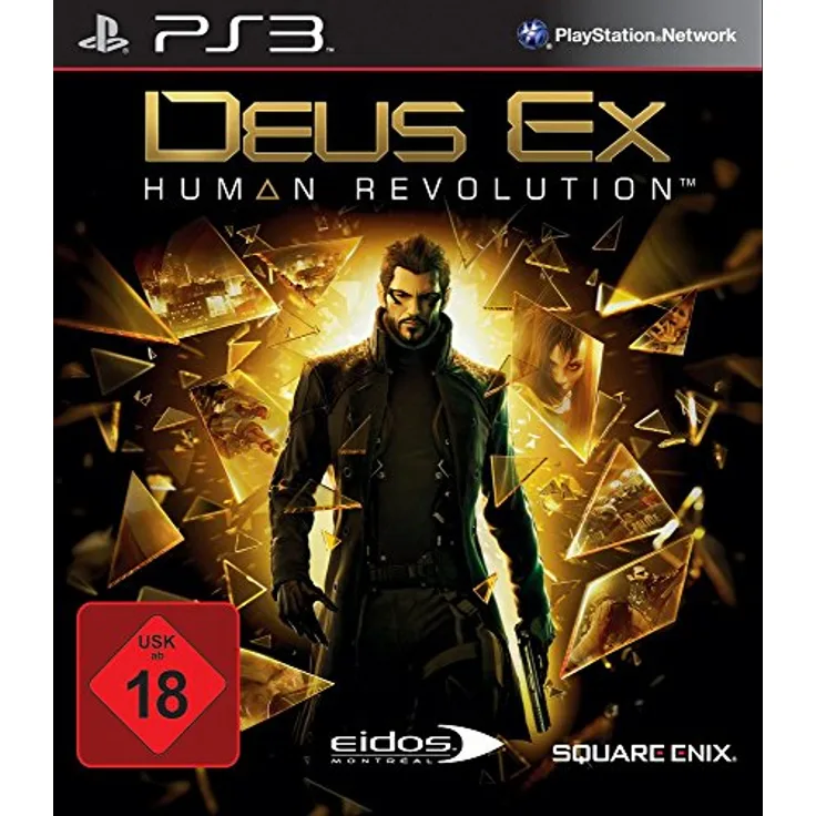 SQUARE ENIX DEUS EX: Human Revolution, PS3-Games mit deutscher Sprachausgabe
