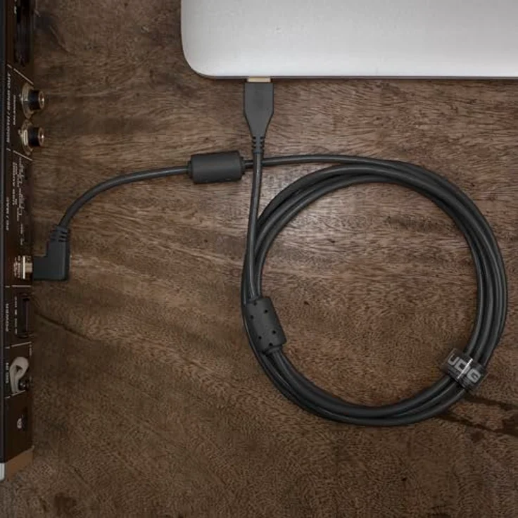 UDG Ultimate Audio Cable USB 2.0 A-B Black Angled 1m (U95004BL) – Bild 4