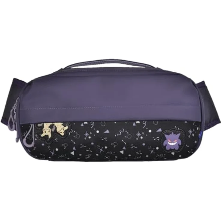 HORI Adventure Pack für Switch 2, Crossbody Tasche mit Gengar & Mimikyu Motiven, verstellbarer Schultergurt, kompatibel mit Nintendo Switch 2, Lite und OLED Model – Bild 2
