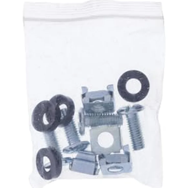 InLine 19" Fachboden, 350mm, 50kg, 1HE, RAL 9005 schwarz - Strapazierfähiger Stahl, einfache Montage, professionelle IT-Infrastruktur – Bild 3