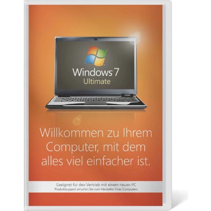 Windows 7 Ultimate 64 Bit OEM [Alte Version]