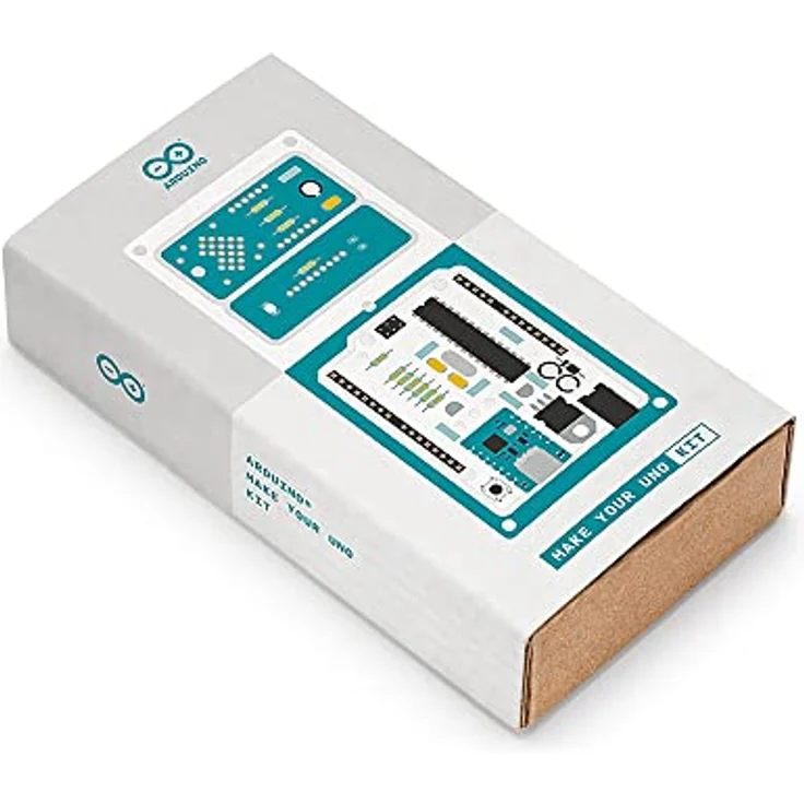Arduino Make-your-UNO-Kit (AKX00037), Bausatz zum Selbstbau eines Arduino UNO und Synthesizers, inklusive Anleitung und Lernmaterialien – Bild 2