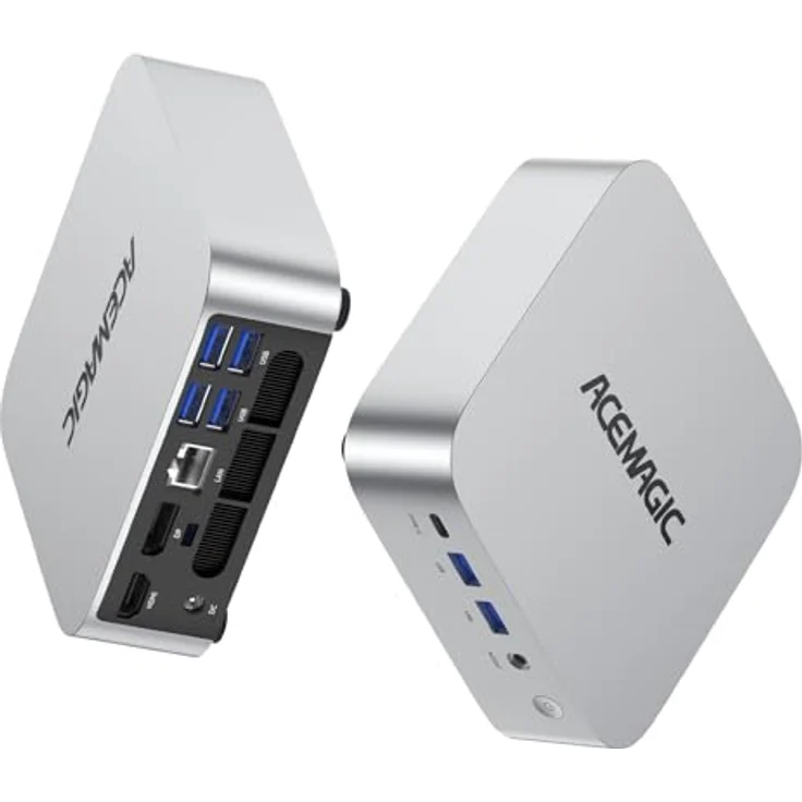 ACEMAGIC M1 Mini PC, AMD Ryzen 7 7735HS, 24GB LPDDR5, 512GB NVMe SSD, Windows 11 Pro, 4K Triple Display, Type-C, WiFi6, BT5.2, kompakt für Programmierung/Gaming/Business – Bild 1